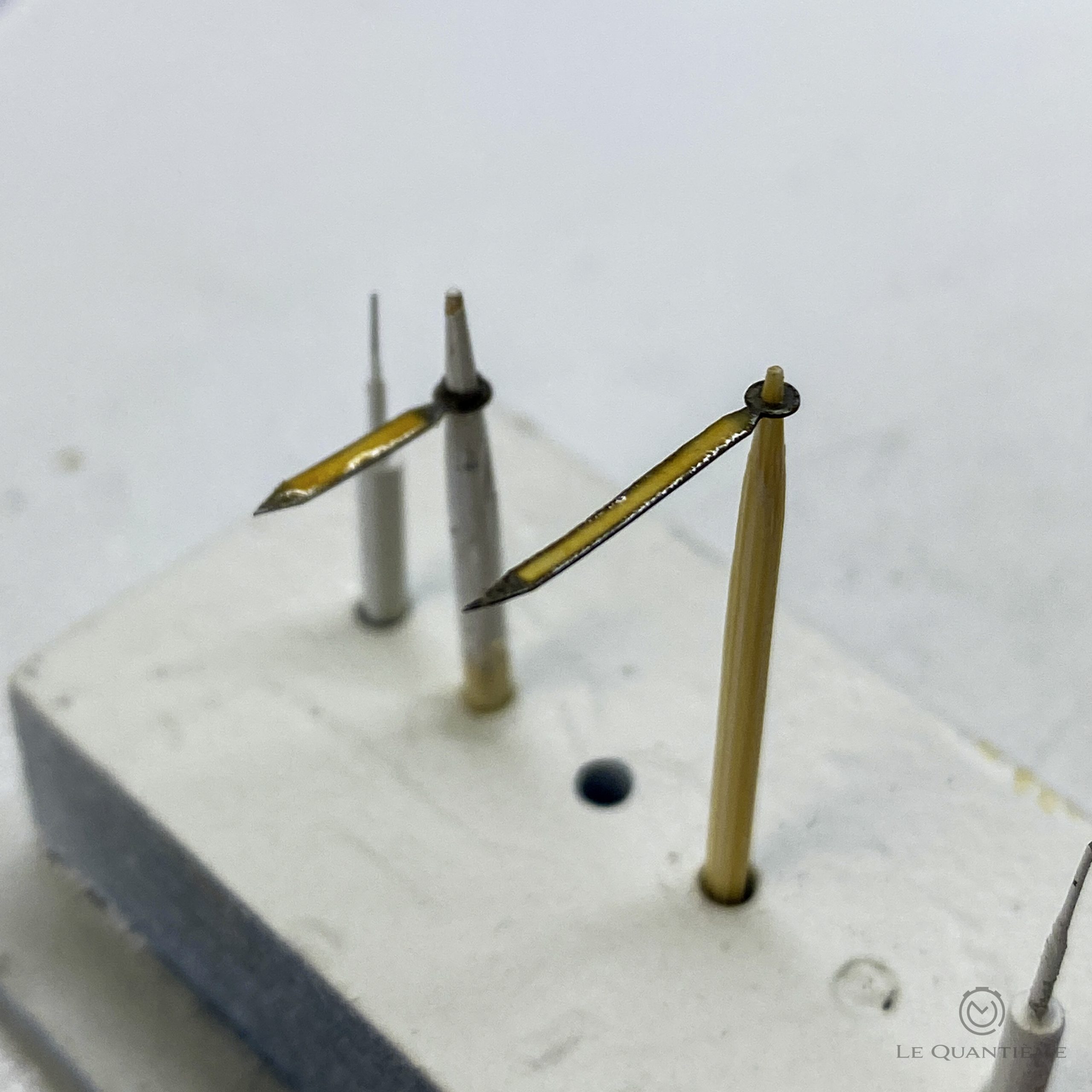 Recoloration aiguille - Janvier 2023