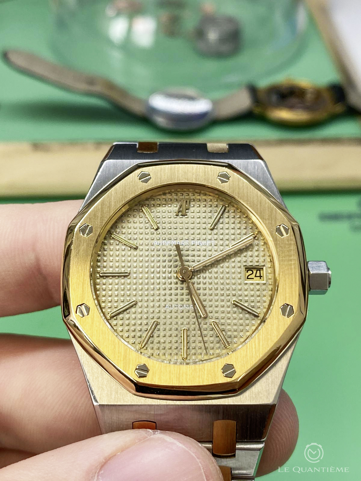 Photo après de l'opération recharge laser