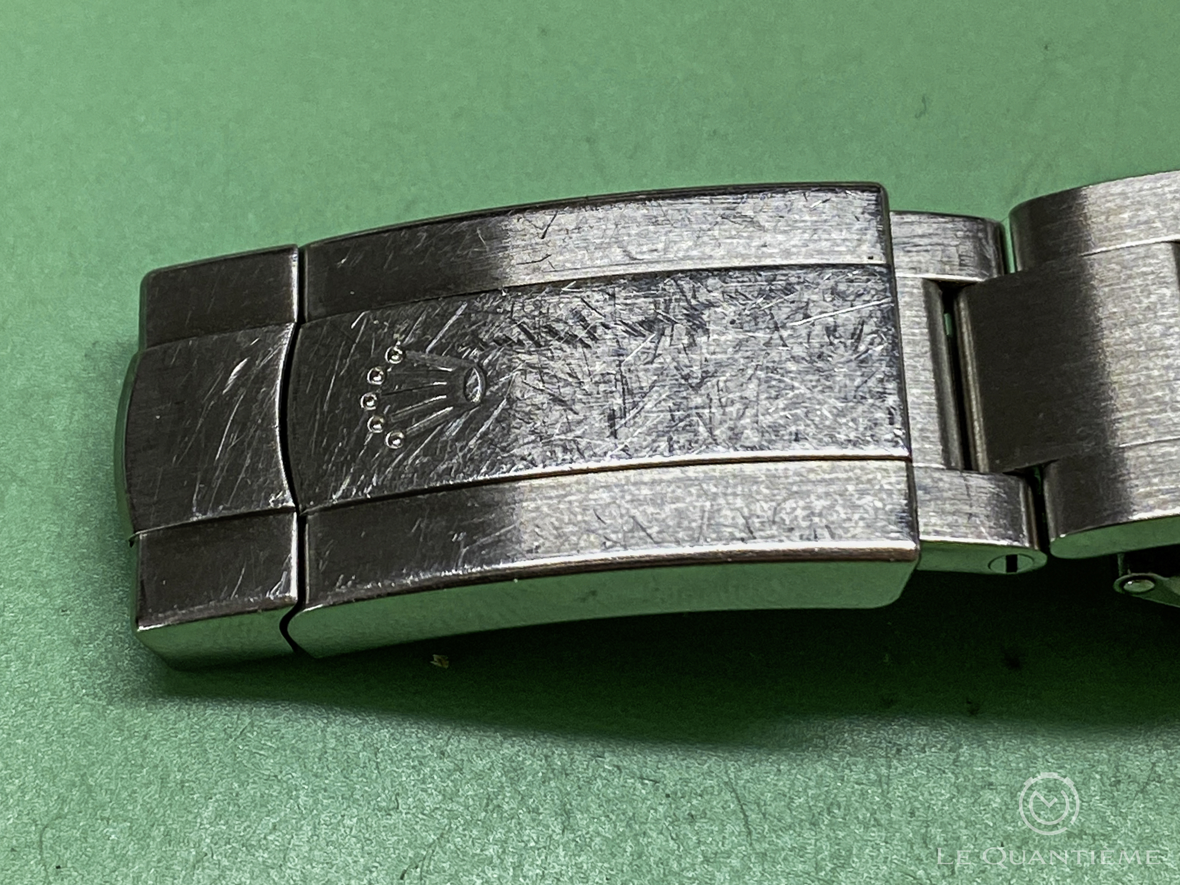 Bracelet rolex avant polissage